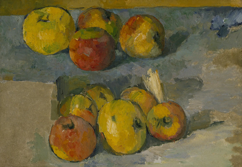 Algumas maçãs - Paul Cézanne