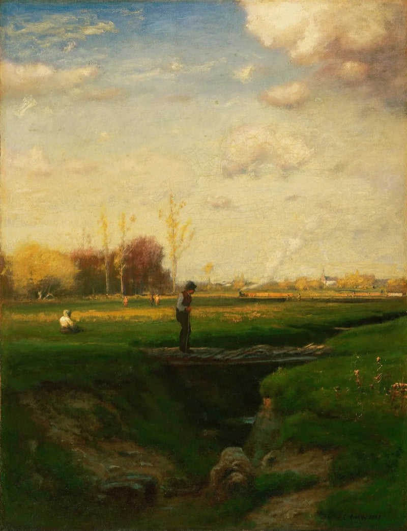 Atalho, estação de Watchung, Nova Jersey - George Inness