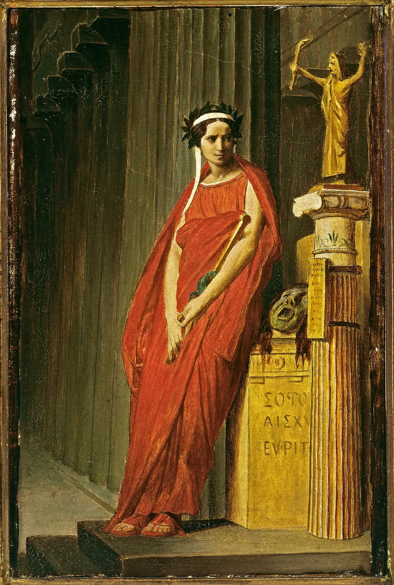 Rachel (1821-1858), em traje de tragédia - Jean-Léon Gérôme