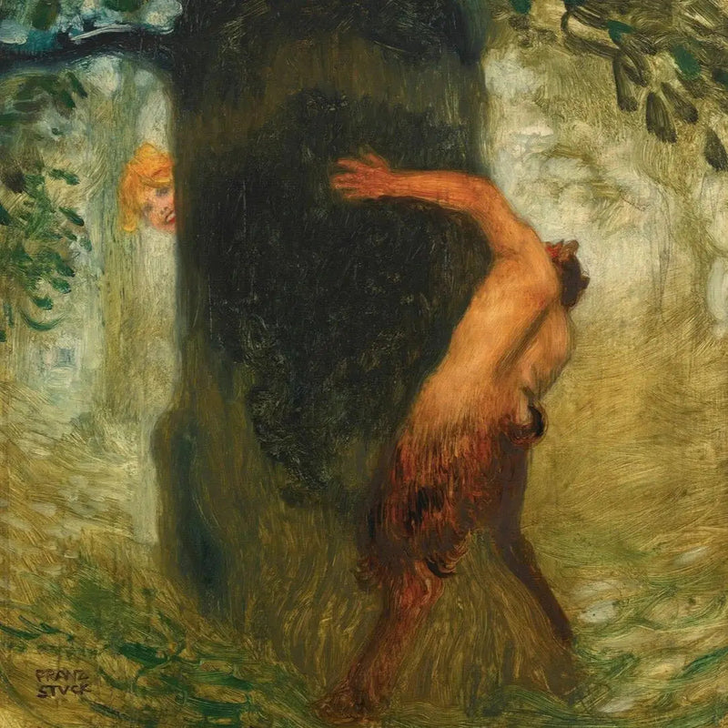 Raillerie - Franz Von Stuck