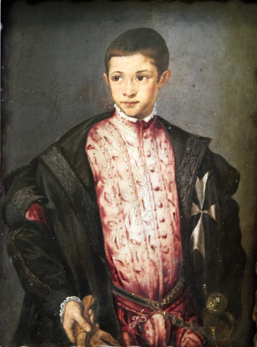 Ranuccio Farnese (1530-1565) aos 12 anos - Francesco Salviati