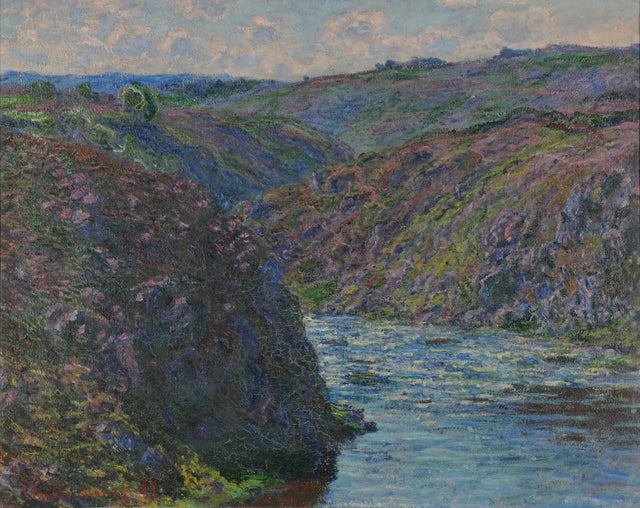 Os Ravinhs de la Creuse - Claude Monet