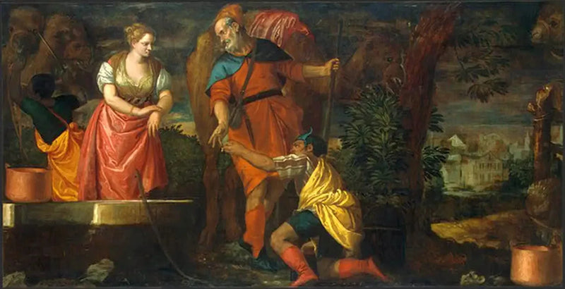 Rebecca no poço - Paulo Véronèse
