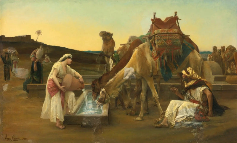 Rebeca e Eleazar - Alexandre Cabanel