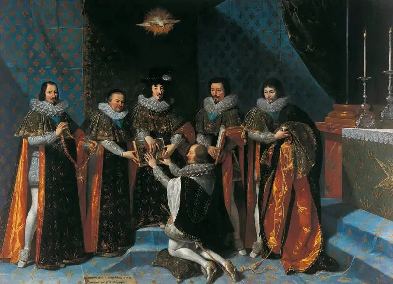Recepção de Henri d'Orléans, Duque de Longueville - Philippe de Champaigne