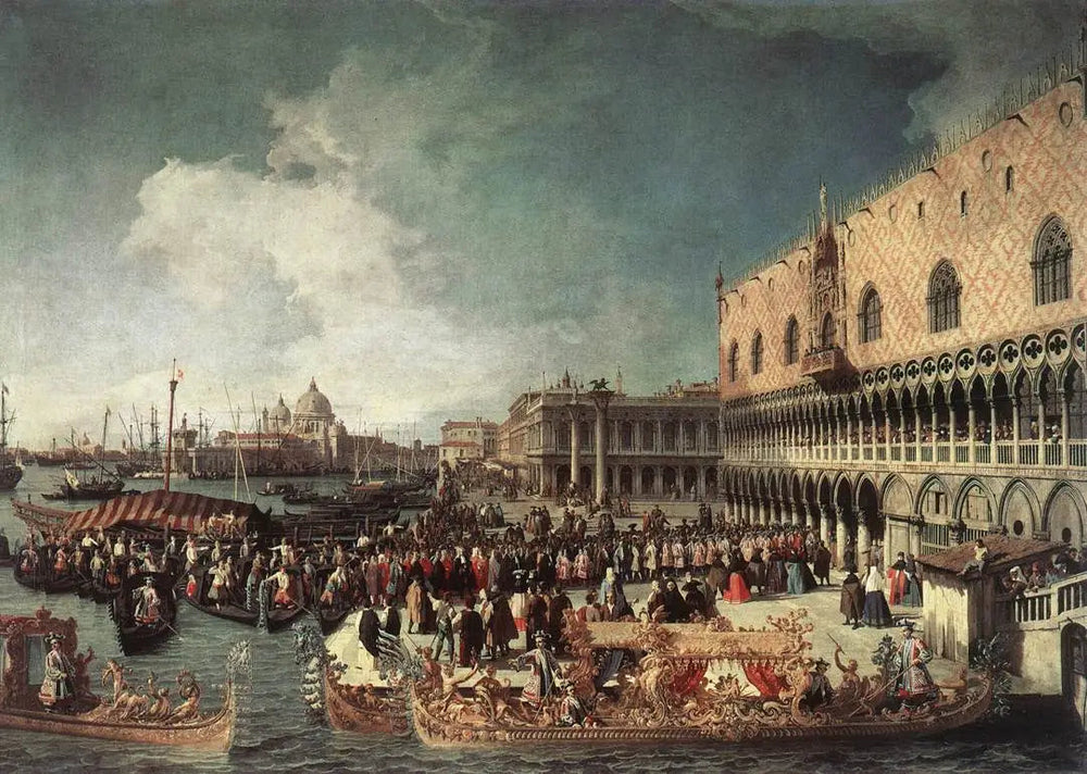 Réception de l’ambassadeur au palais du Doge - Canaletto - Alpha Reproduction
