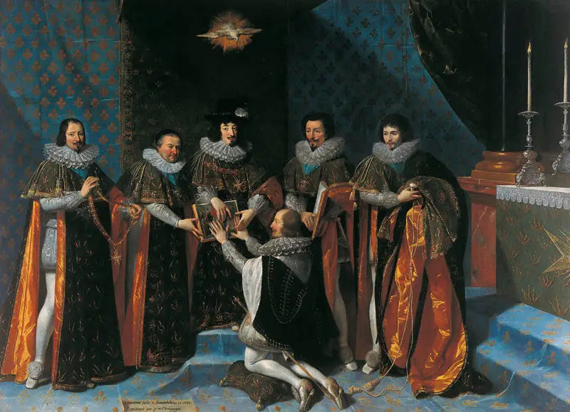 Recepção de Henri d'Orléans, Duque de Longueville - Philippe de Champaigne