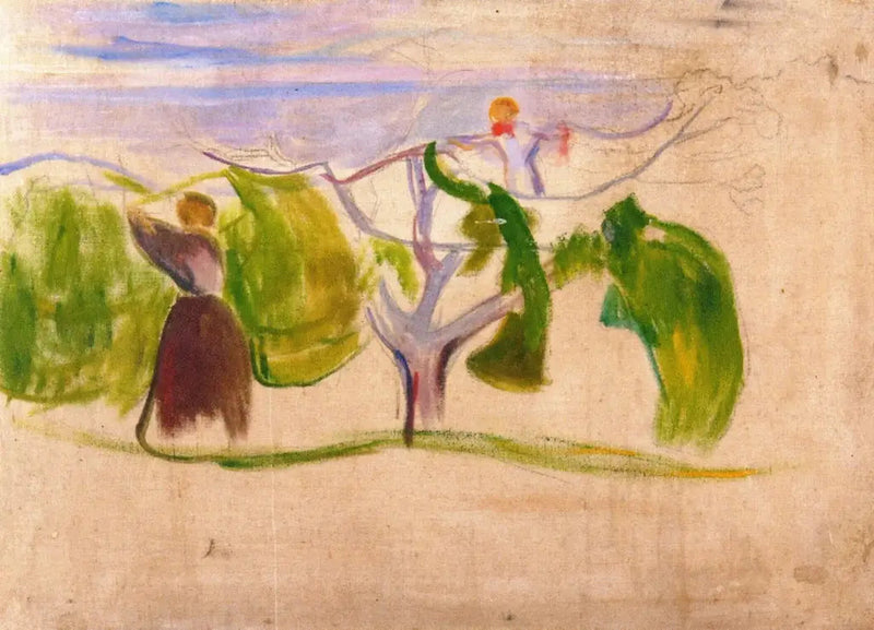 Colheita de Frutas - Edvard Munch