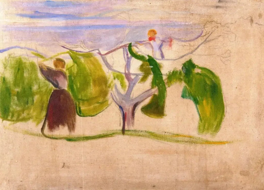 Colheita de Frutas - Edvard Munch