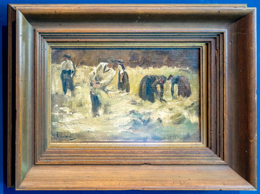 Colheita de cereais - Max Liebermann