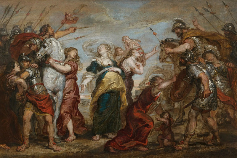 Reconciliação entre Sabinos e Romanos - Juste d'Egmont