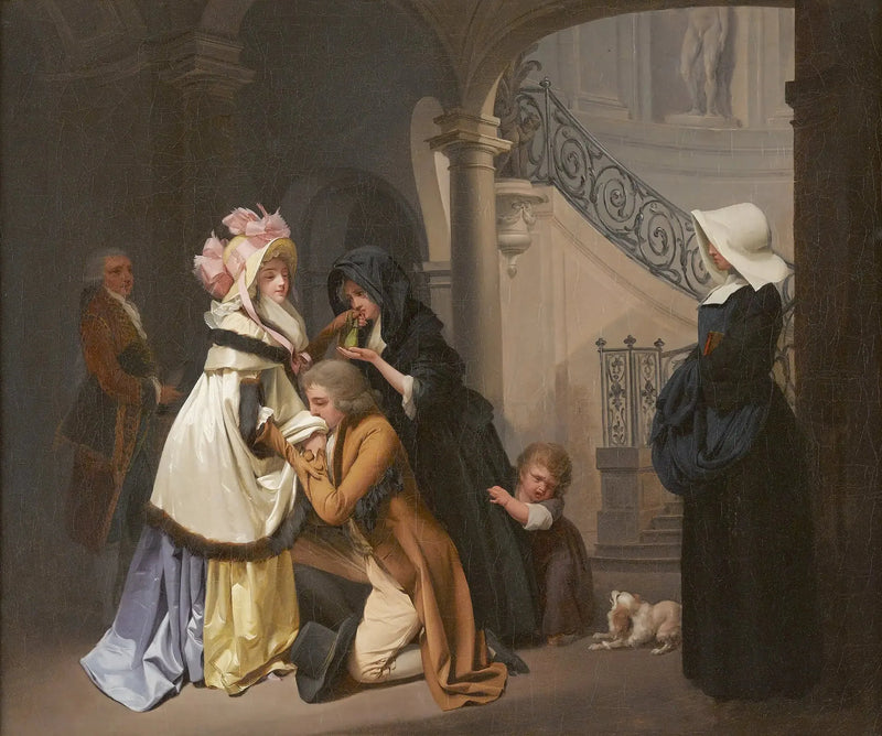 Reconhecimento do coração - Louis-Léopold Boilly