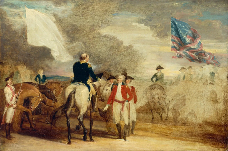 Rendição de Cornwallis em Yorktown - John Trumbull