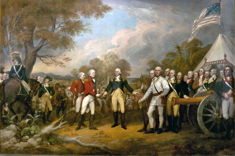Rendição do General Burgoyne - John Trumbull