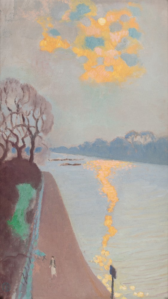 Reflexo de sol na rio - Maurice Denis