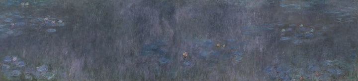 Reflexos de árvores, Nenúfares - Claude Monet