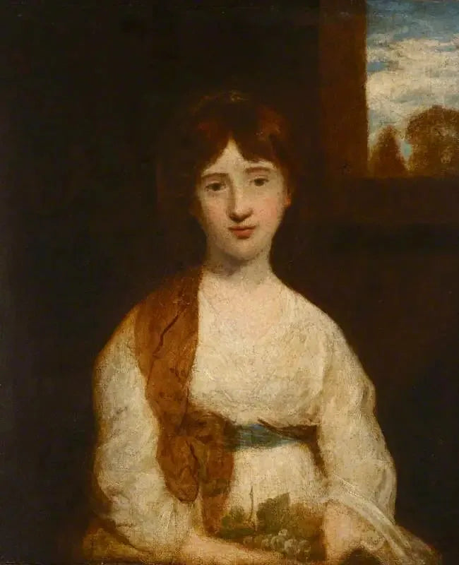 Reflexão: A jovem com cachos de uvas - Joshua Reynolds