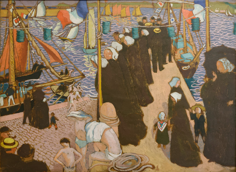 Regatas em Perros-Guirec - Maurice Denis
