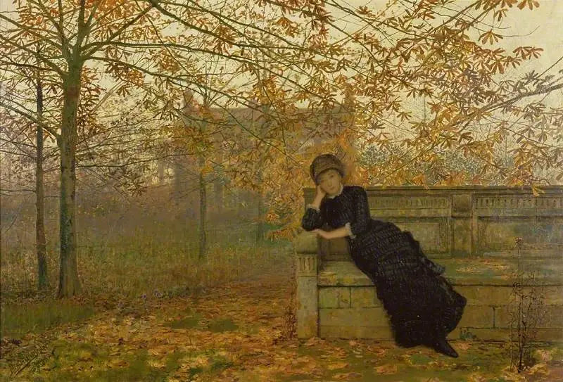 Lamentos do Outono - John Atkinson Grimshaw