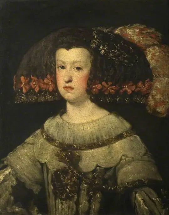Rainha Maria Ana da Espanha (1634-1696) - Diego Velázquez
