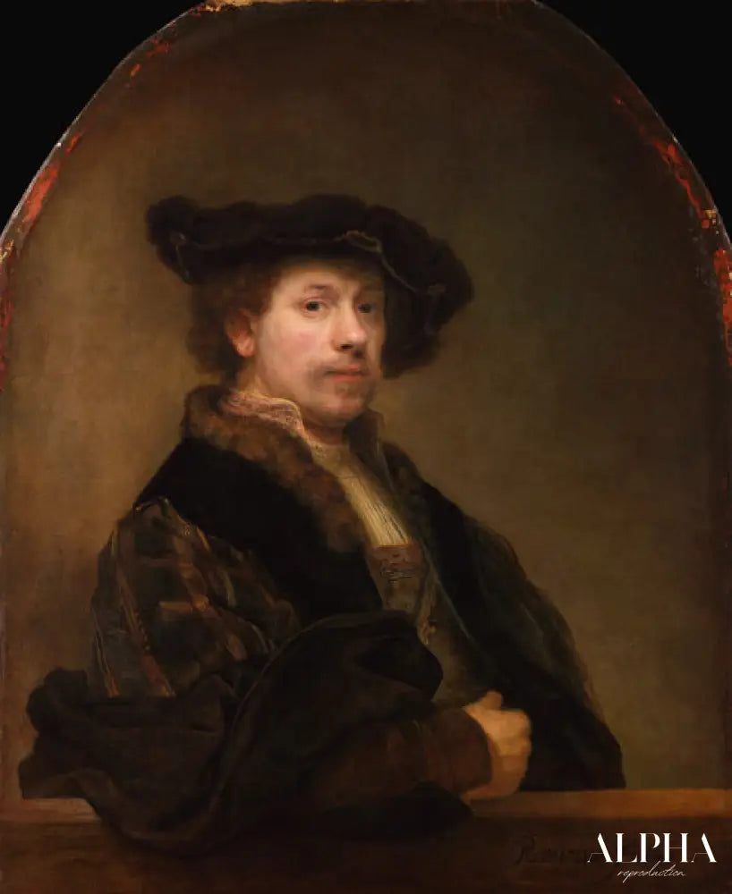 Rembrandt Autoportrait Londres - Rembrandt van Rijn - Reproductions de tableaux et peintures haut de gamme