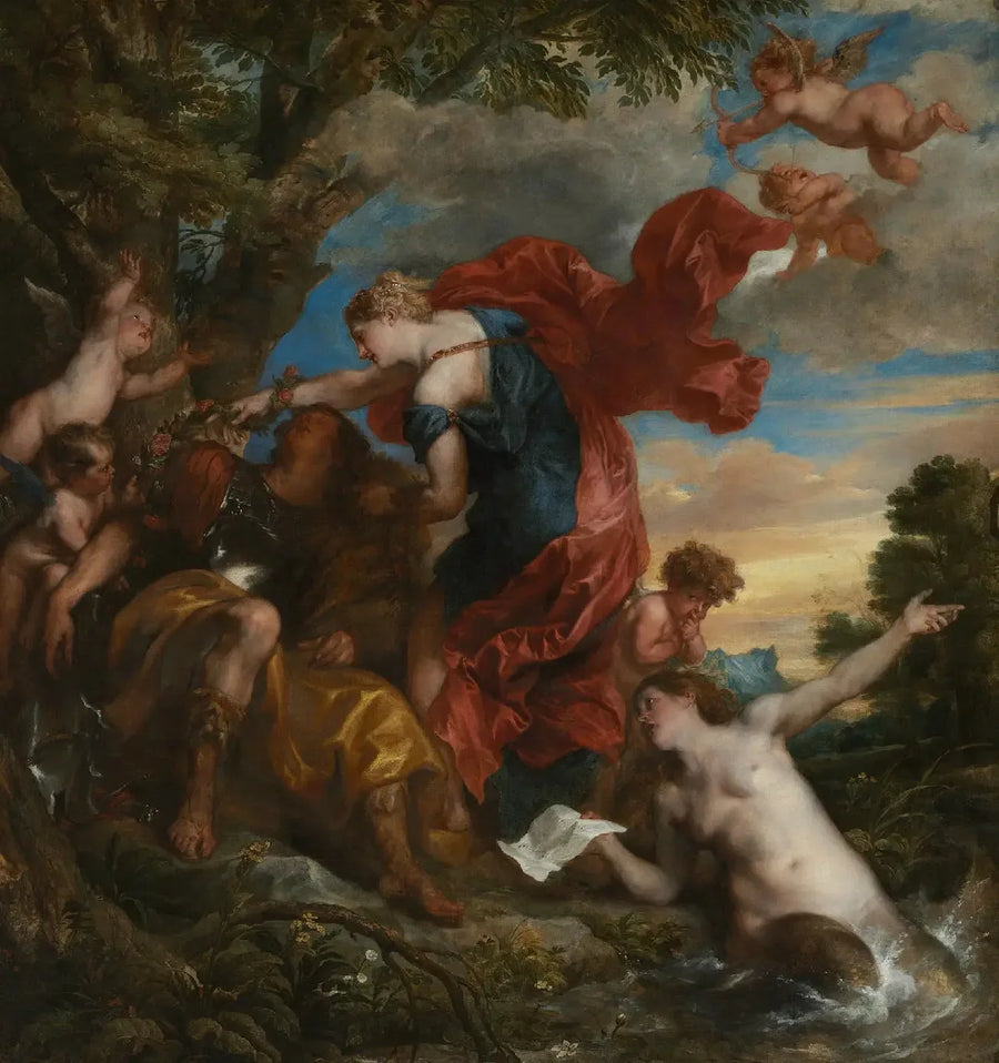 Renaud e Armida - Antoine van Dyck