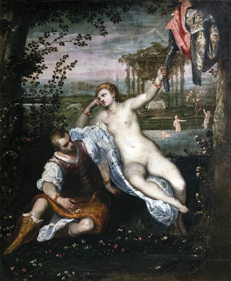 Renaud e Armide - Jacopo Tintoretto