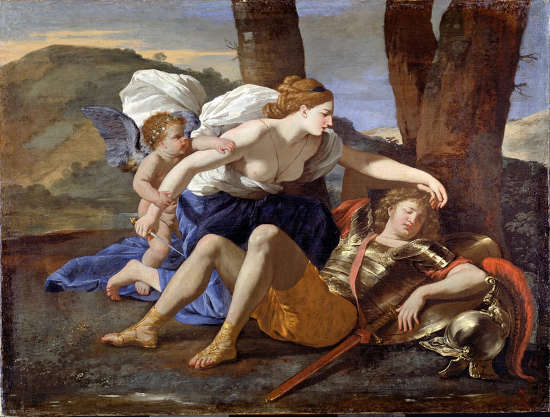 Renaud e Armide - Nicolas Poussin