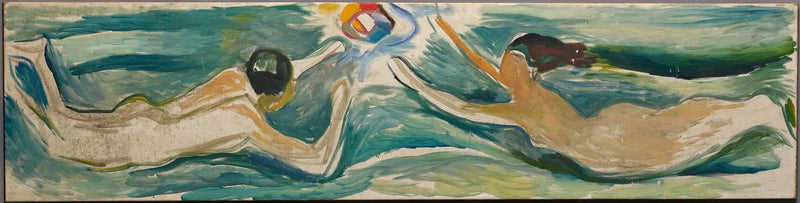 Encontro no espaço - Edvard Munch