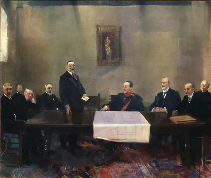 Encontro do Patronato da Casa-Museu de El Greco, Toledo - Joaquín Sorolla