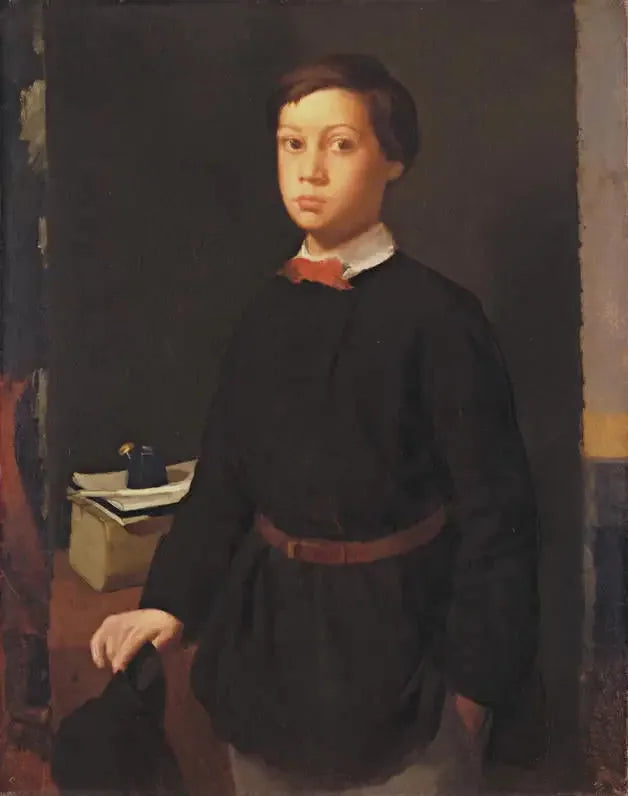 René de Gas com o tinteiro - Edgar Degas