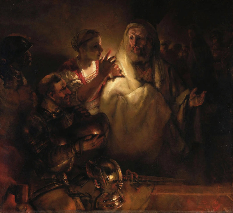 A Negação de São Pedro - Rembrandt