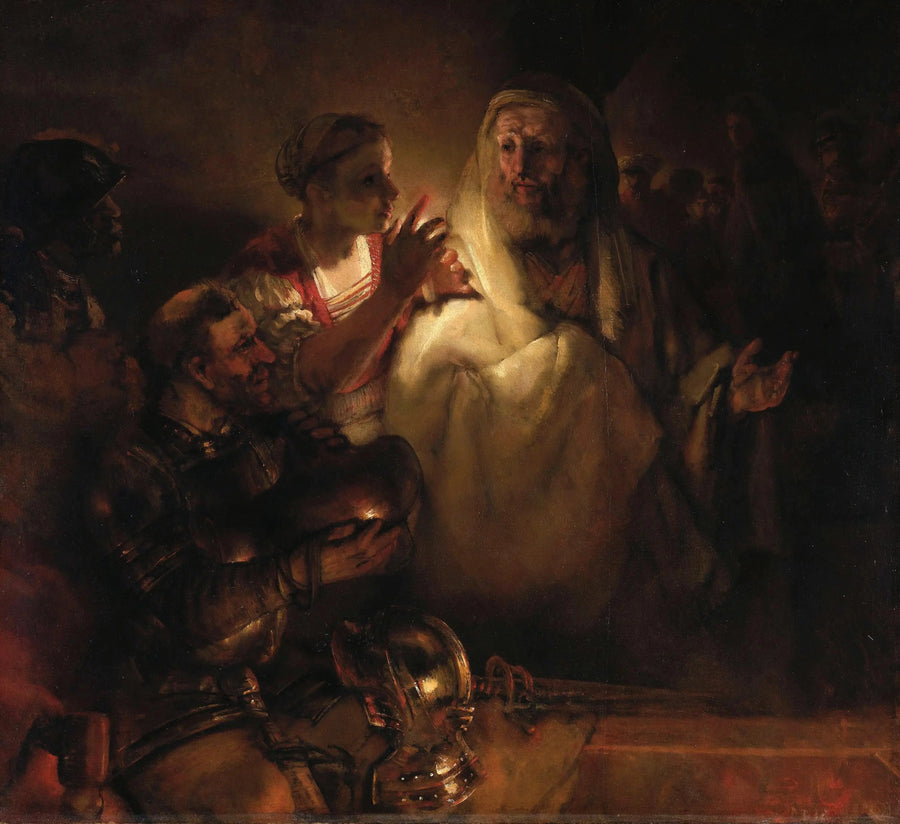 A Negação de São Pedro - Rembrandt