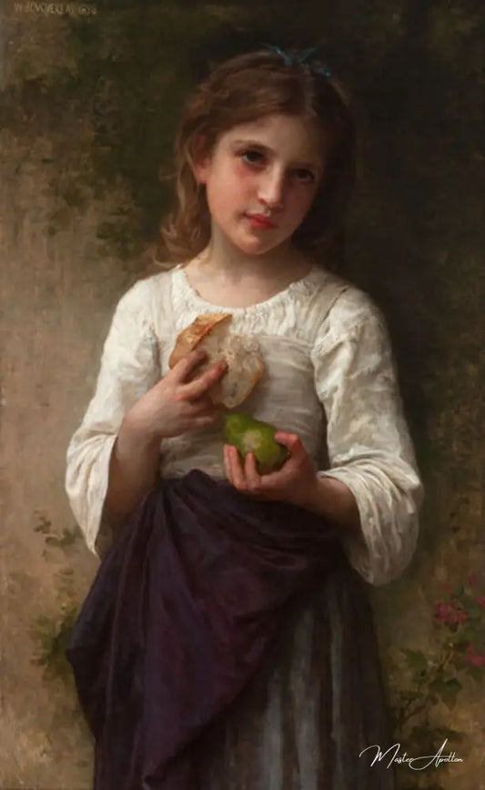 Repas frugaux - William Bouguereau - Reproductions de tableaux et peintures haut de gamme