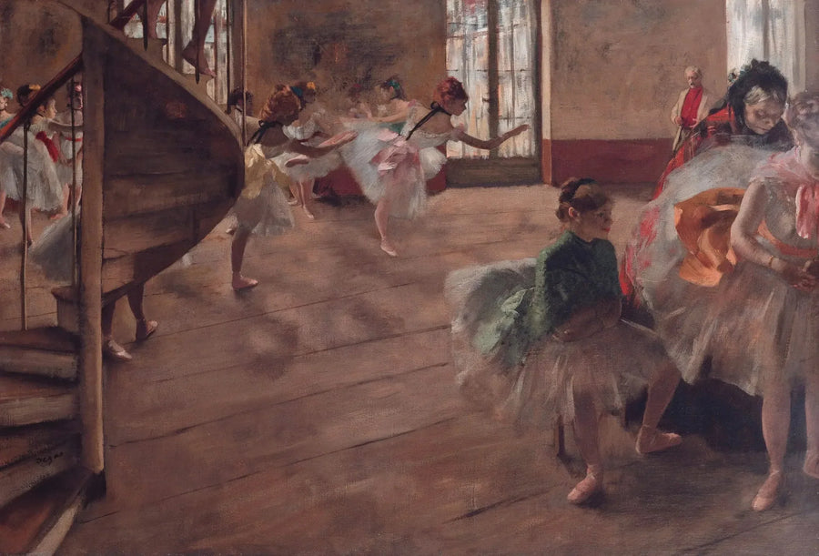 Repetição de balé - Edgar Degas