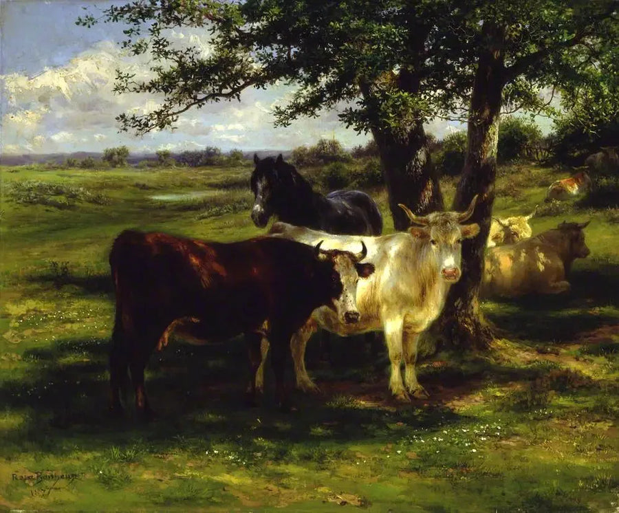 Descanso ao meio-dia - Rosa Bonheur