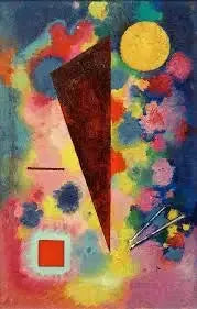 Ressonância multicolorida - Vassily Kandinsky