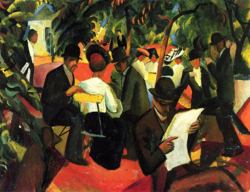 Restaurante do Jardim - August Macke