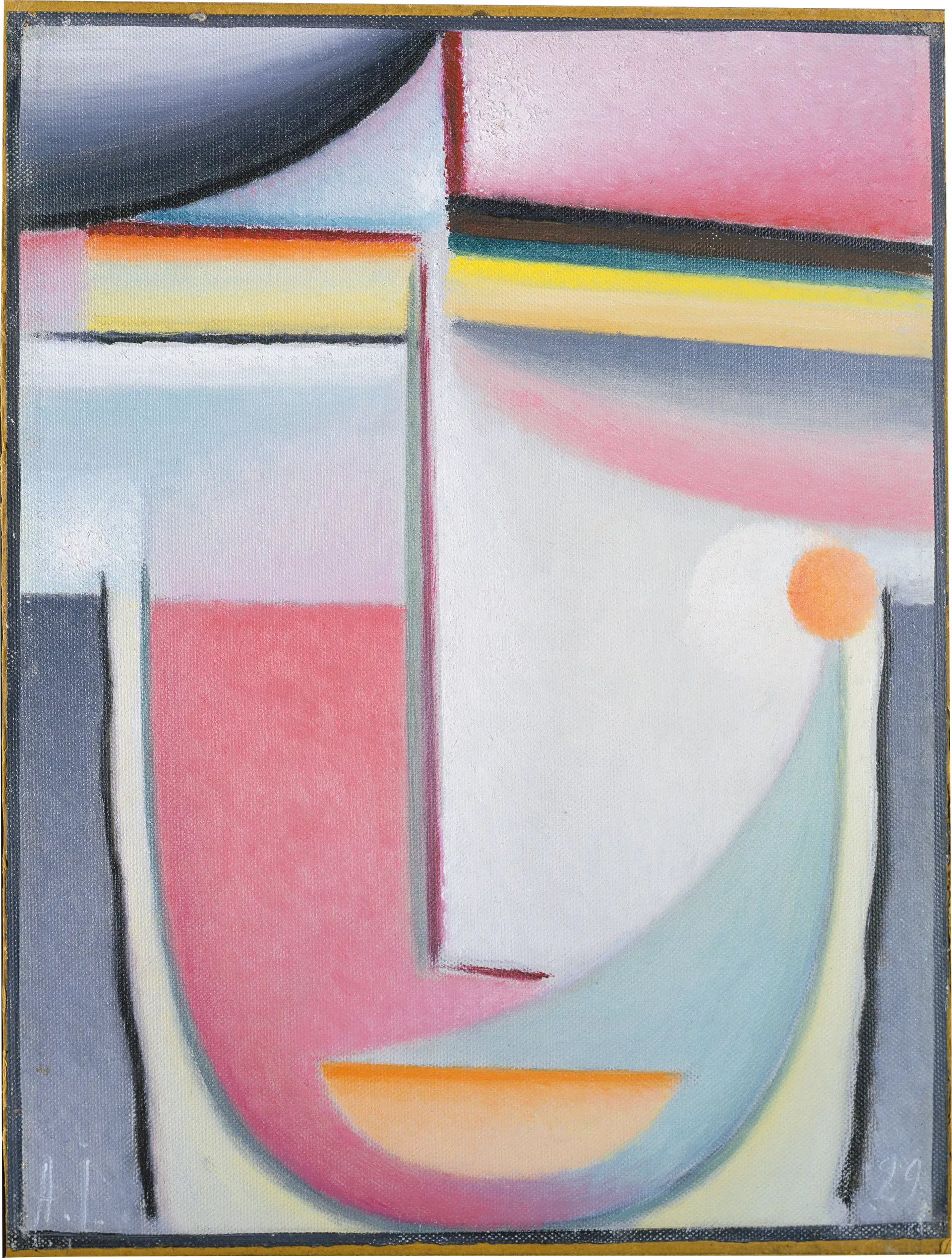 Résumé : Symphonie en rose - Alexej von Jawlensky image 1 copie de tableau peinte à la main