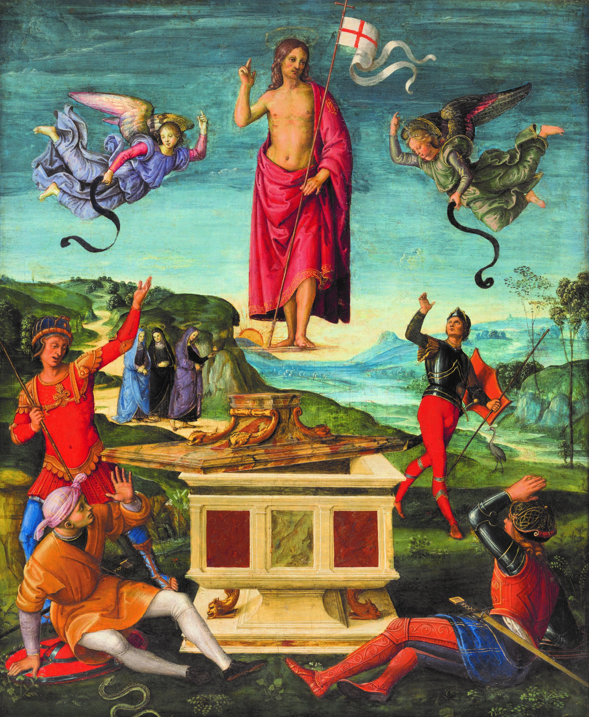 A Ressurreição de Cristo, 1499-1502 - Raphaël
