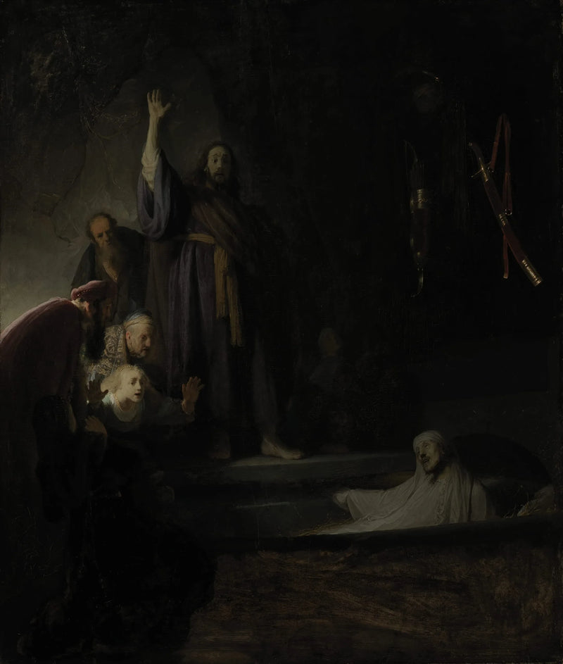 A Ressurreição de Lázaro - Rembrandt