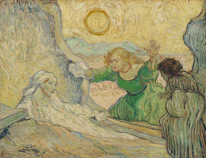 A Ressurreição de Lázaro - Vincent van Gogh