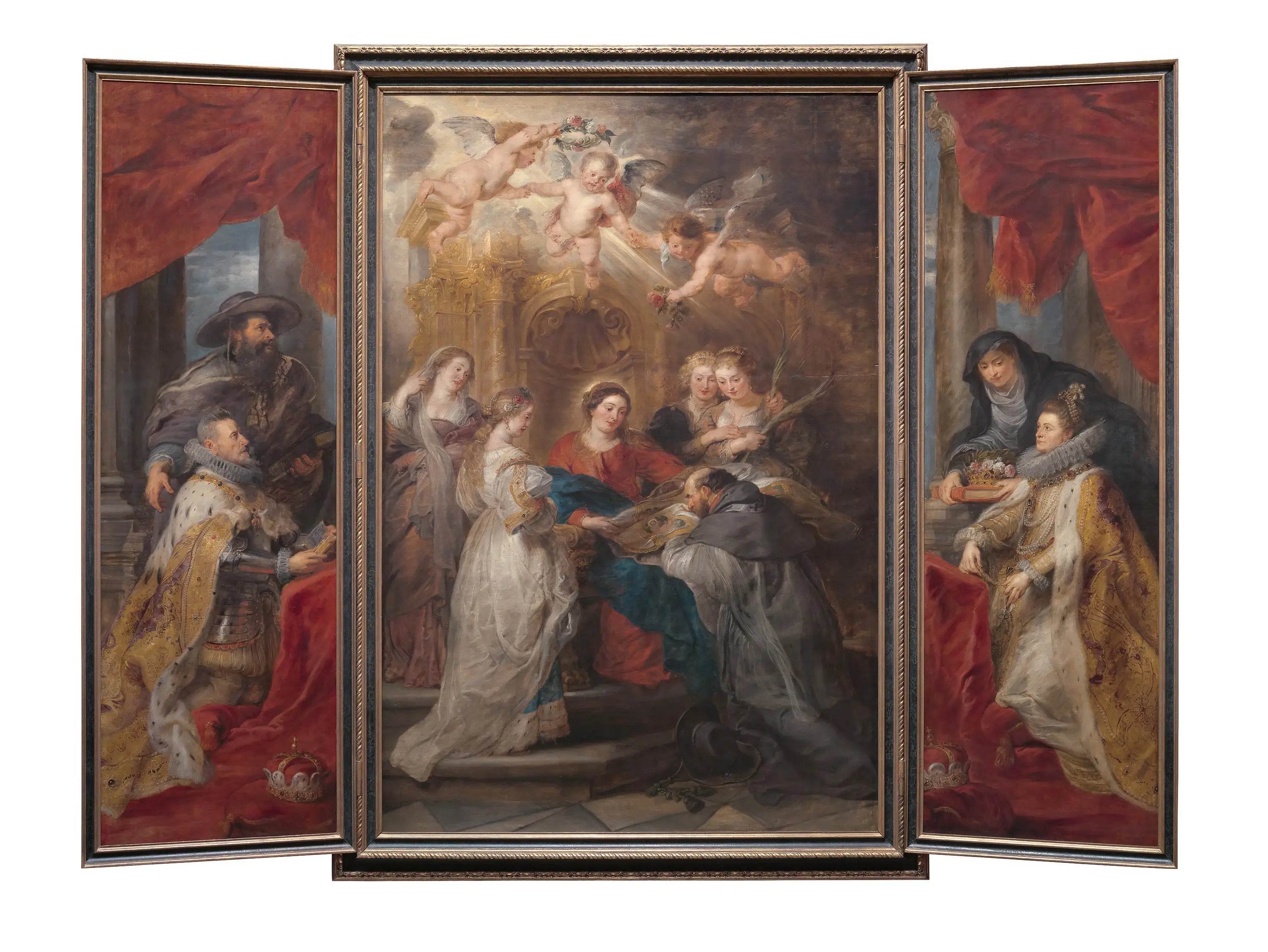 Retable d'Ildefonse - Peter Paul Rubens image 1 copie peinte à la main à l’huile