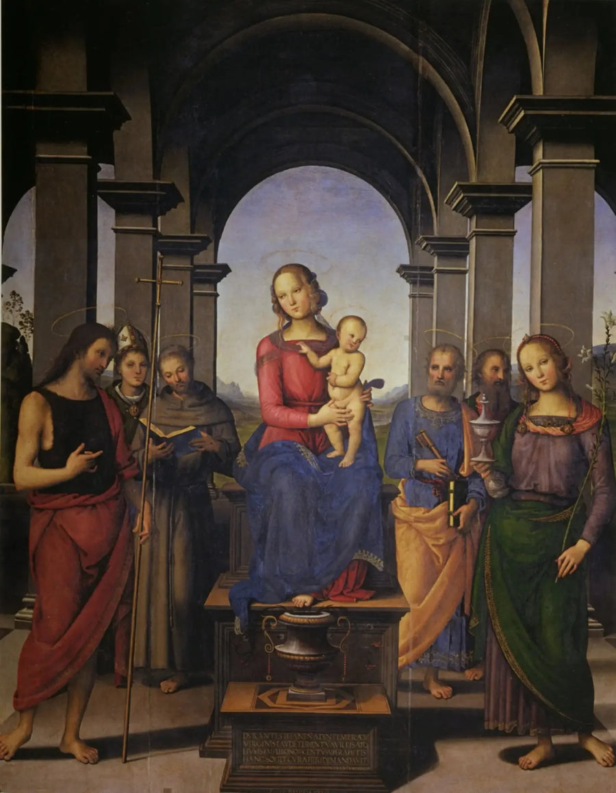 Retábulo de Fano - Pietro Perugino