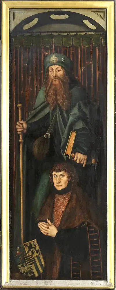 Retábulo da Igreja Santa Catarina de Zwickau [ala direita] - Lucas Cranach, o Velho