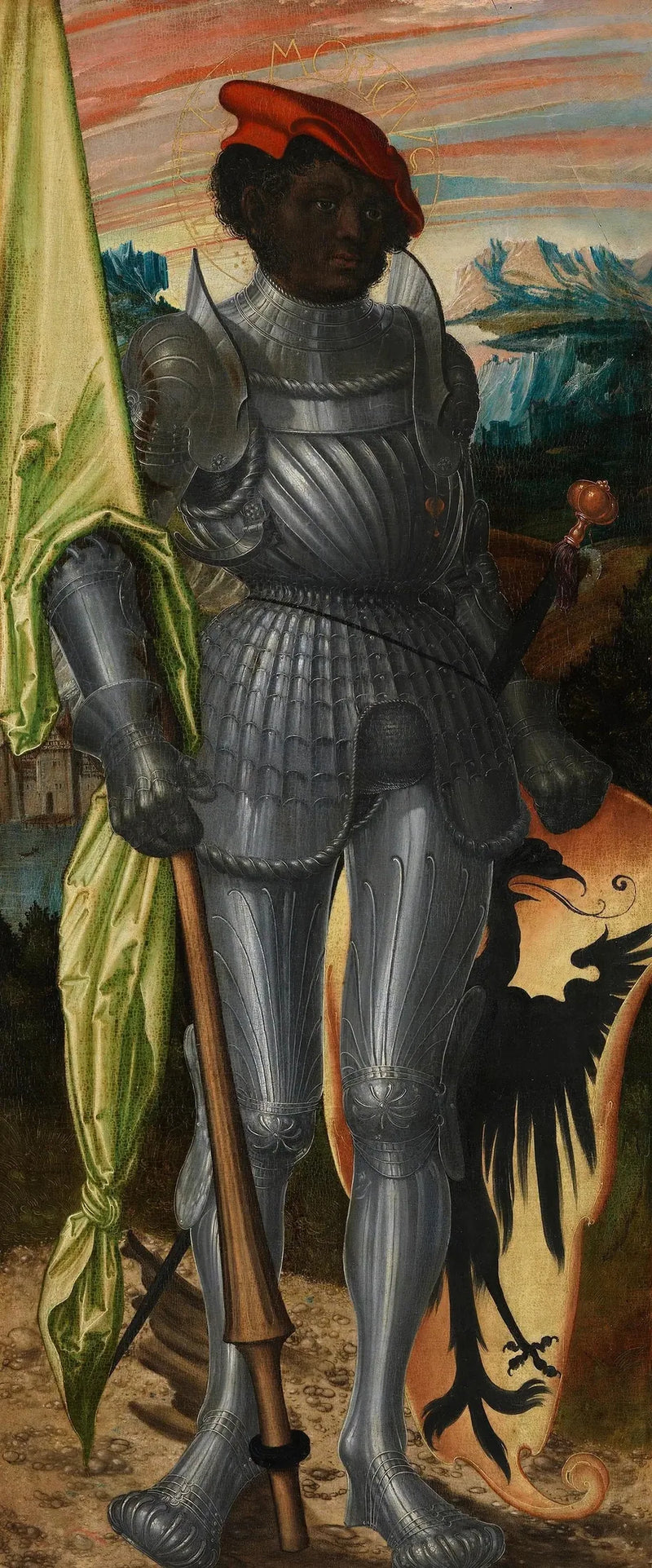 Retábulo de Pfirtscher: São Mauricio - Lucas Cranach, o Velho