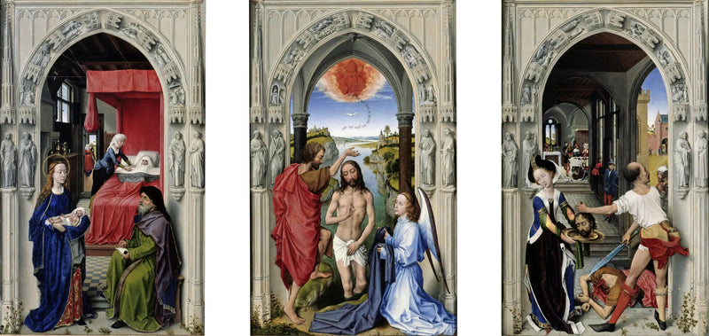retábulo de São João Batista - Rogier van der Weyden