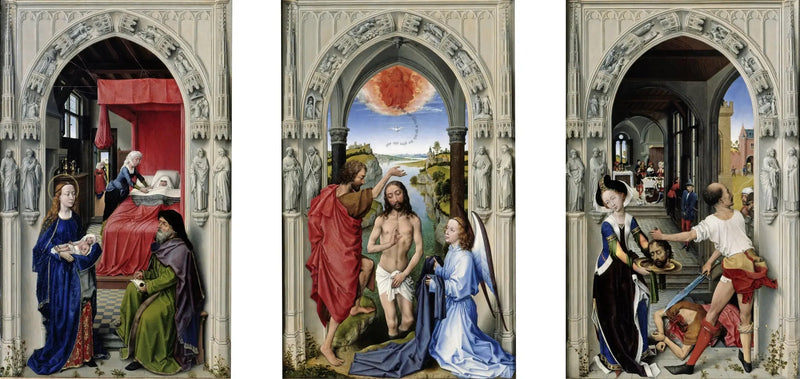 retábulo de São João Batista - Rogier van der Weyden