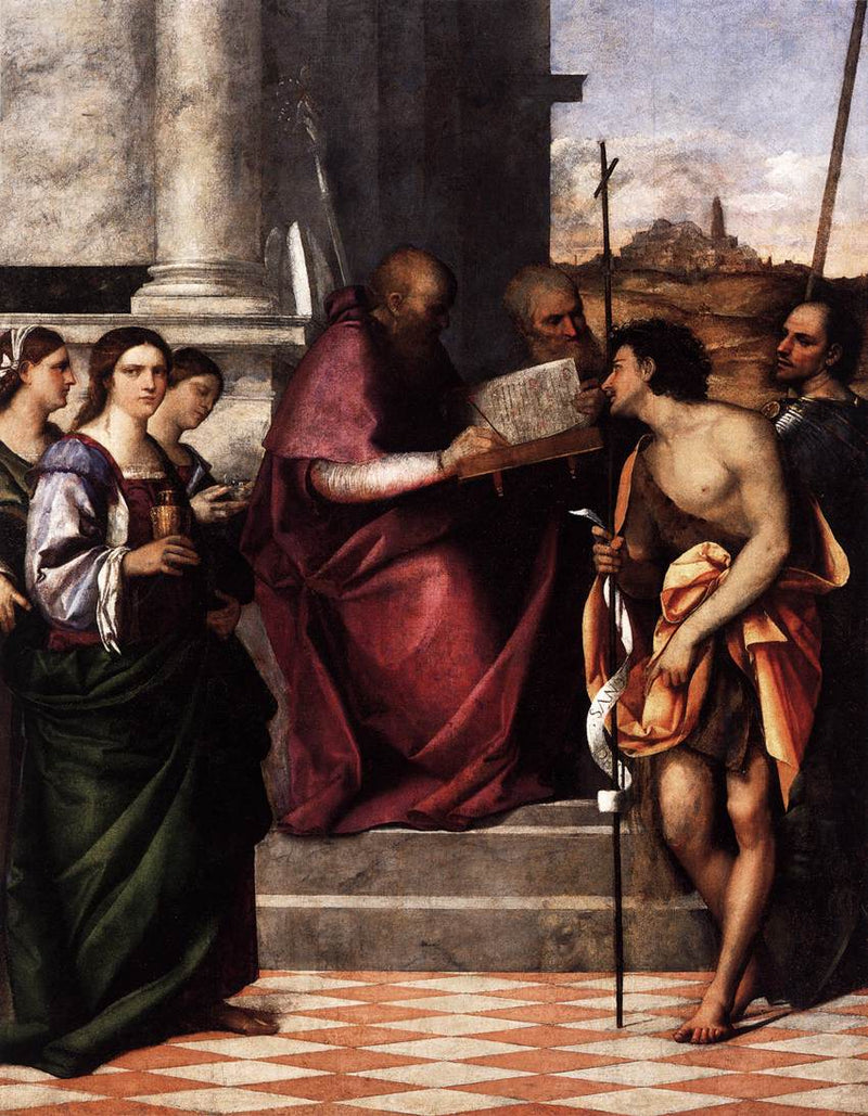 Retábulo de São João Crisóstomo - Sebastiano del Piombo