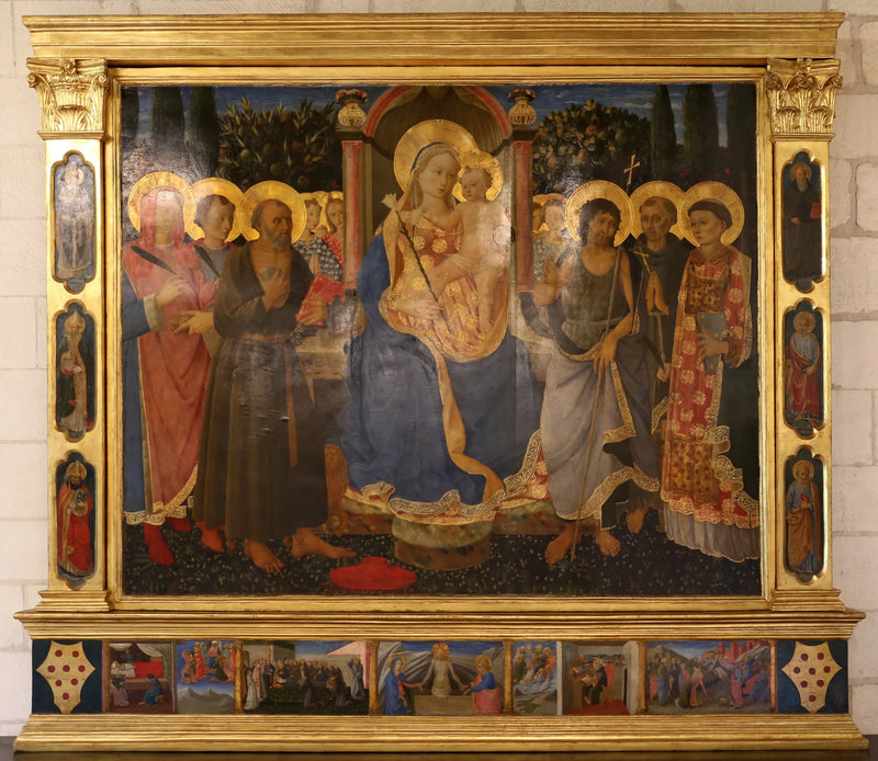 Retábulo de São Jerônimo - Zanobi Strozzi
